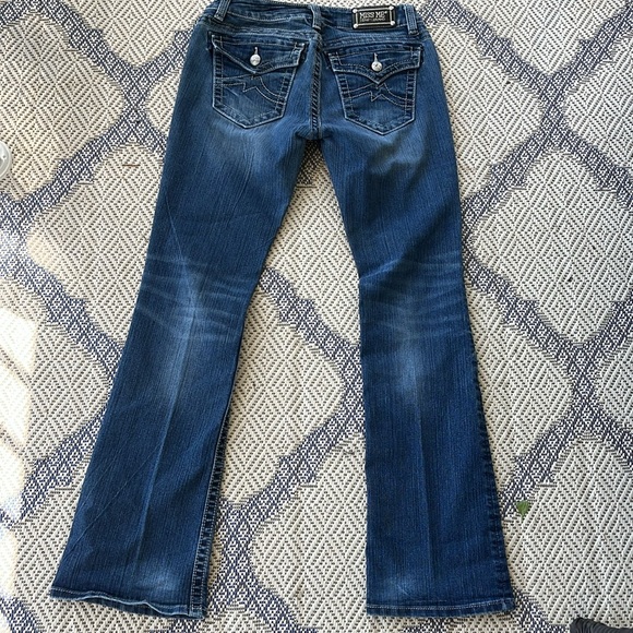 Miss Me mid rise bootcut jean size 30/34 - Picture 6 of 6